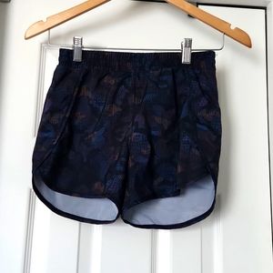 All in Motion Multi-colored BlackAthletic Shorts for girls size L 10/12